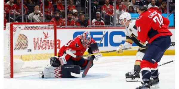 Charlie Lindgren je potěšen, že si ho Washington Capitals váží Charlie Lindgren je potěšen, že si ho Washington Capitals váží